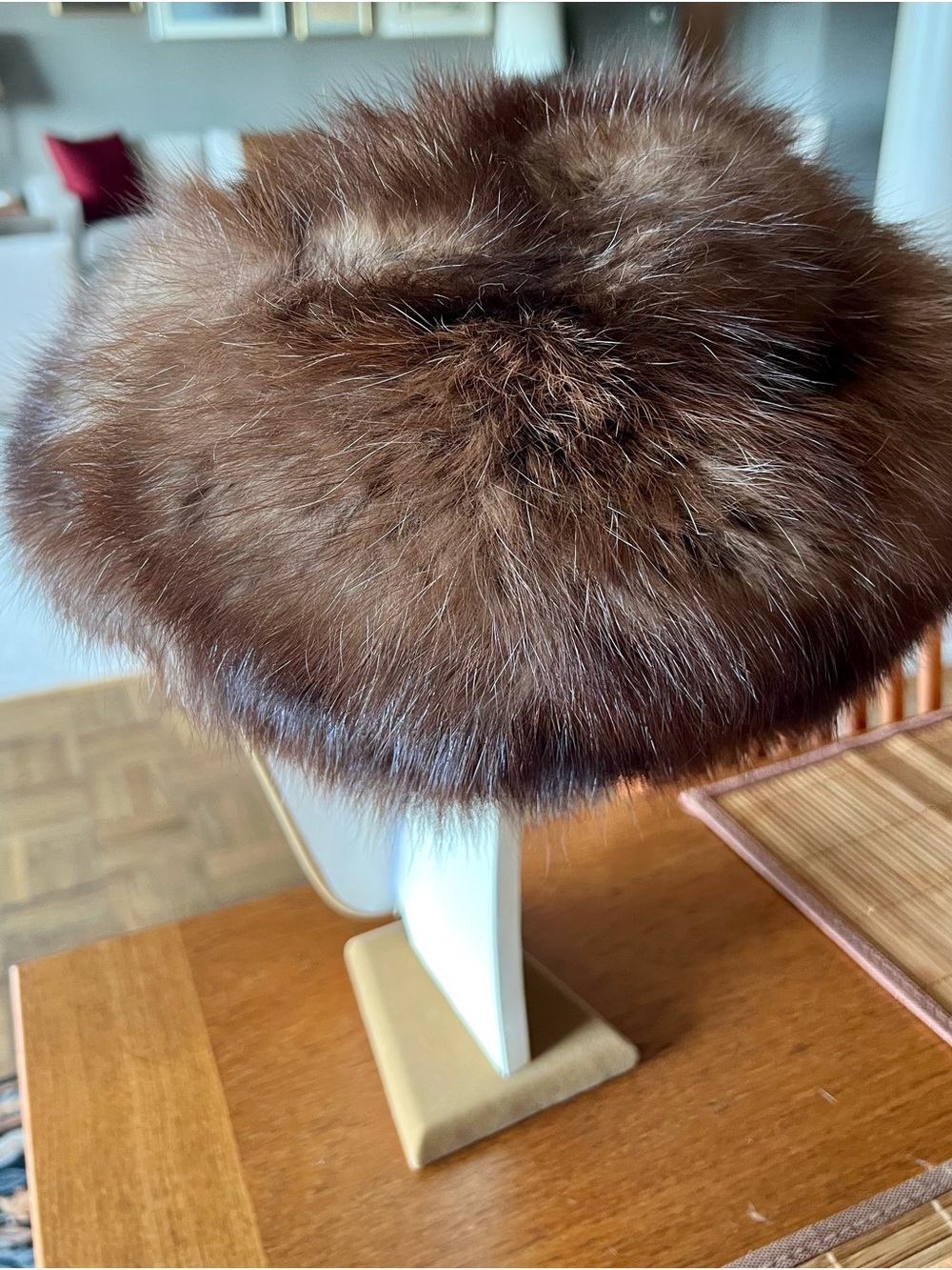 Christian Dior vintage Russian Sable Fur Hat